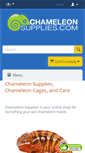 Mobile Screenshot of chameleonsupplies.com